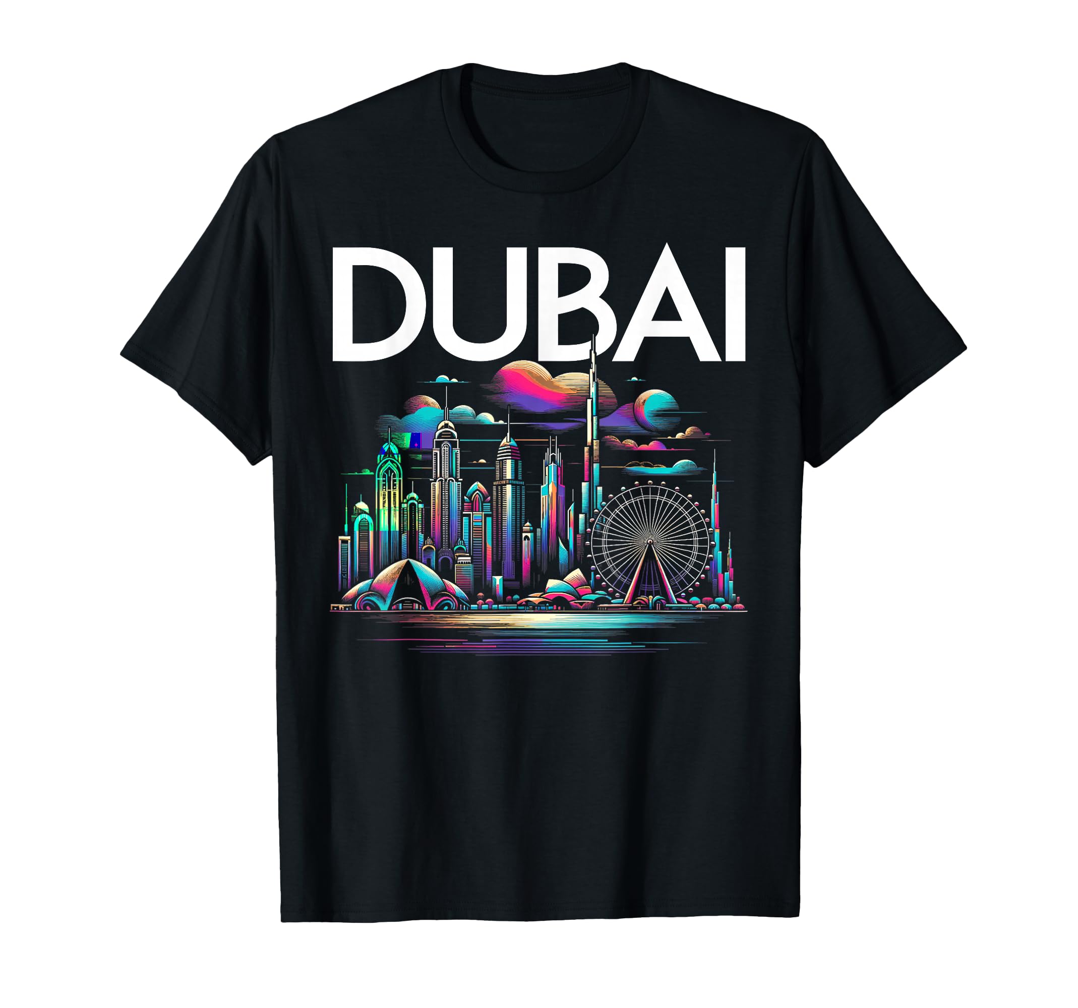 Dubai Vacation Souvenirs Gifts for Men Women Kids Dubai T-Shirt