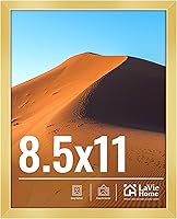 Vista 98 de LaVie Home Marco de fotos de 2 x 3, marco de fotos negro de 2 x 3 con plexiglás HD, marco de visualización de 2 x 3, 1 paquete, colección clásica