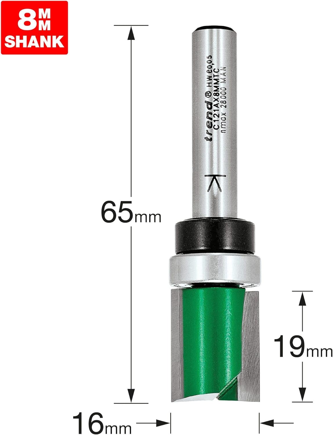 Trend C121AX8MMTC Template/Profle 16.0m Dia