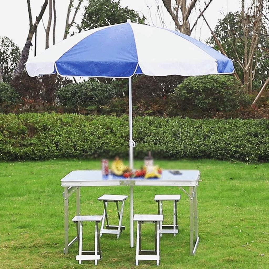 Folding Table-Person Folding Picnic Table, Height Adjustable,Portable and Light Weight, for Outdoor,Camping,Picnic,Party and Dining