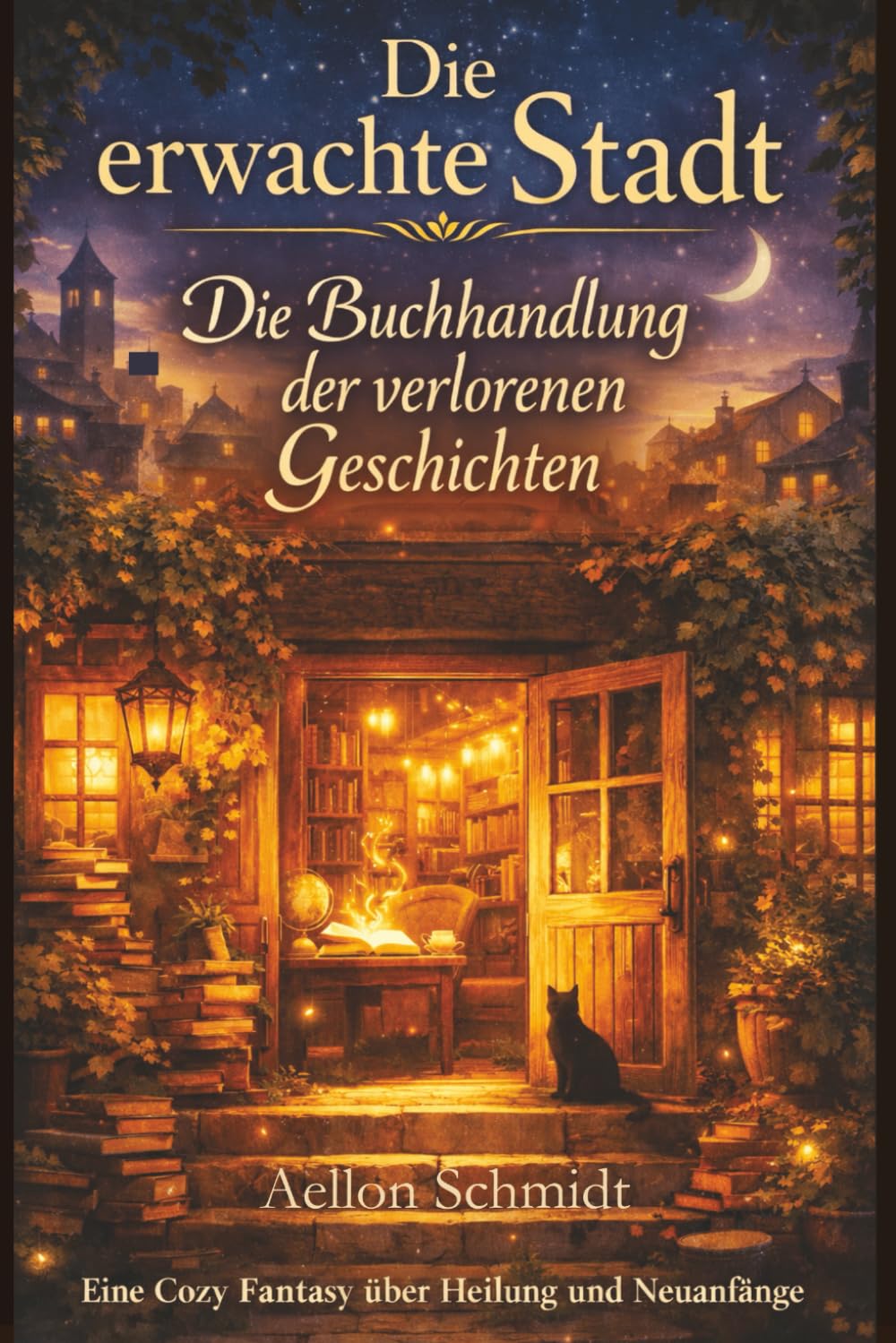 Die erwachte Stadt - Die Buchhandlung der verlorenen Geschichten: Eine magische Cozy Fantasy über Heilung & Neuanfänge (Die erwachte Stadt - ... an einem Ort der gestern noch nicht da war)