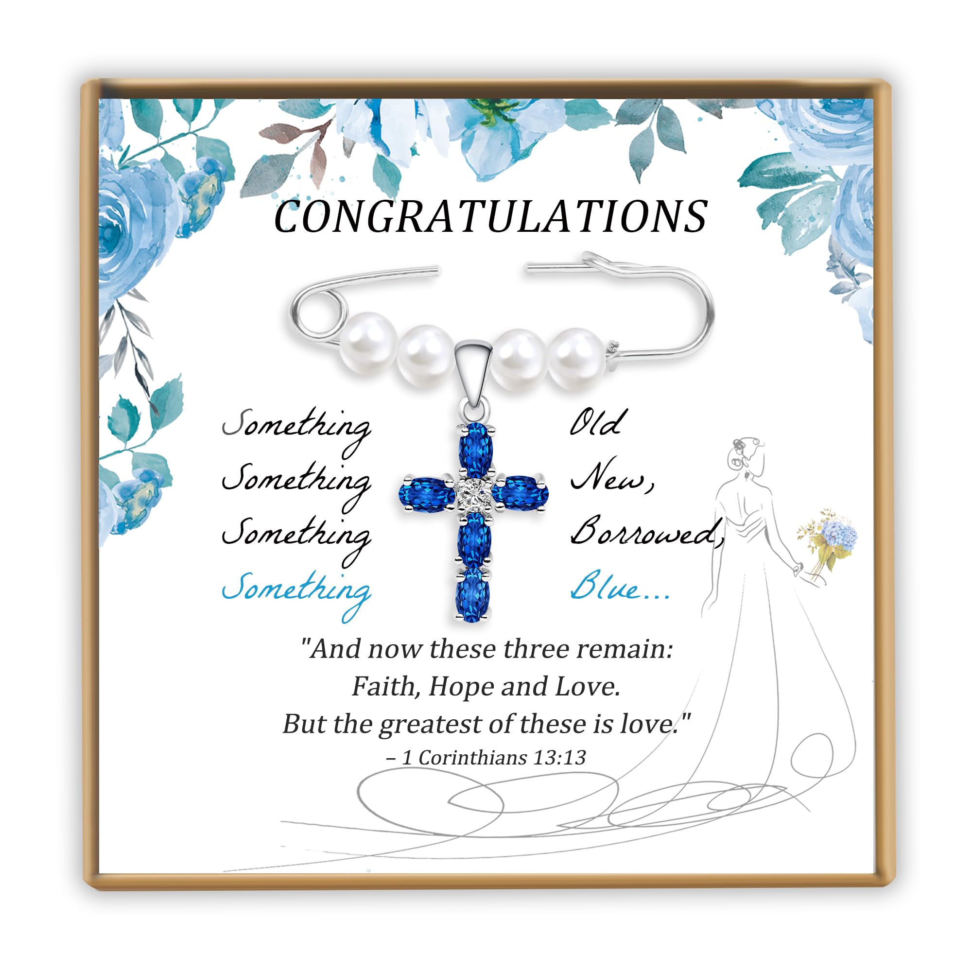 PEALICIOUS Something Blue Gifts for Bride, Bridal Shower Gifts for Wedding