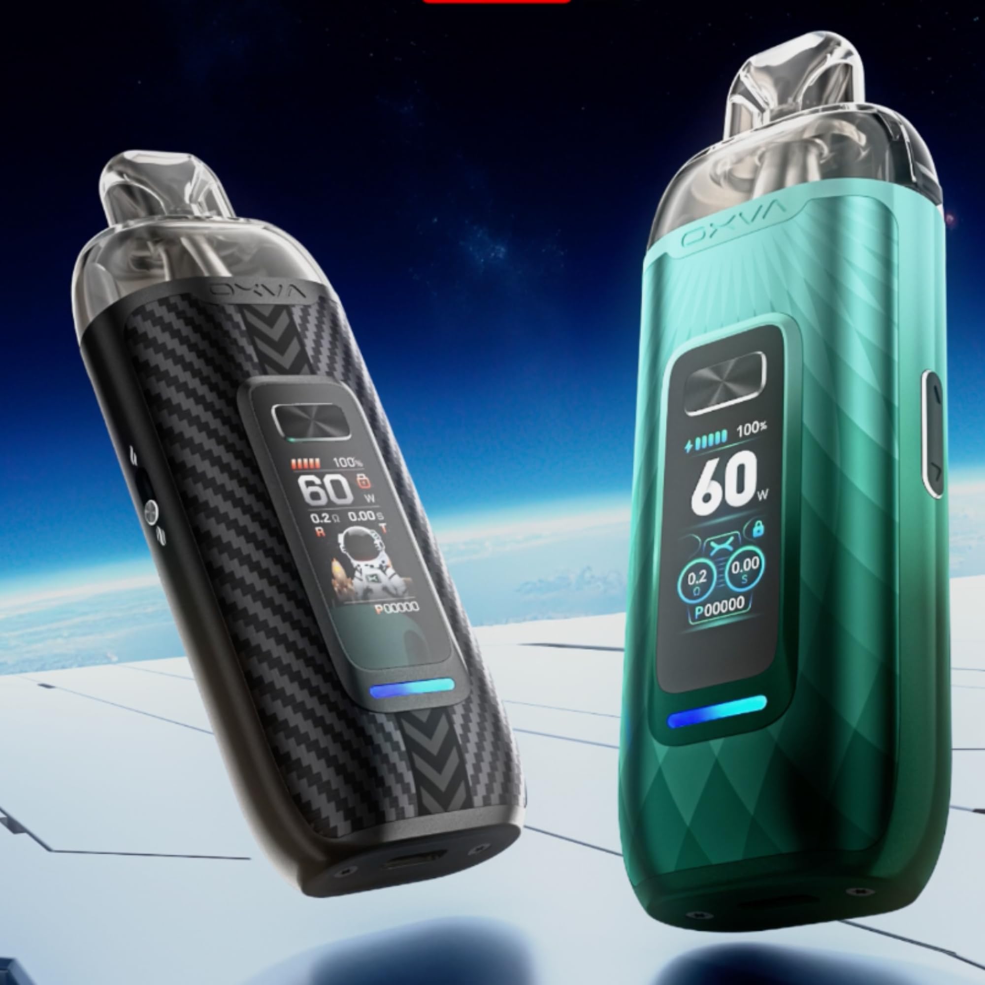 Oxva vPrime Pod Kit (Brown Leather) - 8 Colours to choose from, 2600mAh  Battery, 60W Output Compatible With vPrime Pods - No Nicotine (Brown  Leather): Amazon.co.uk: Electronics & Photo