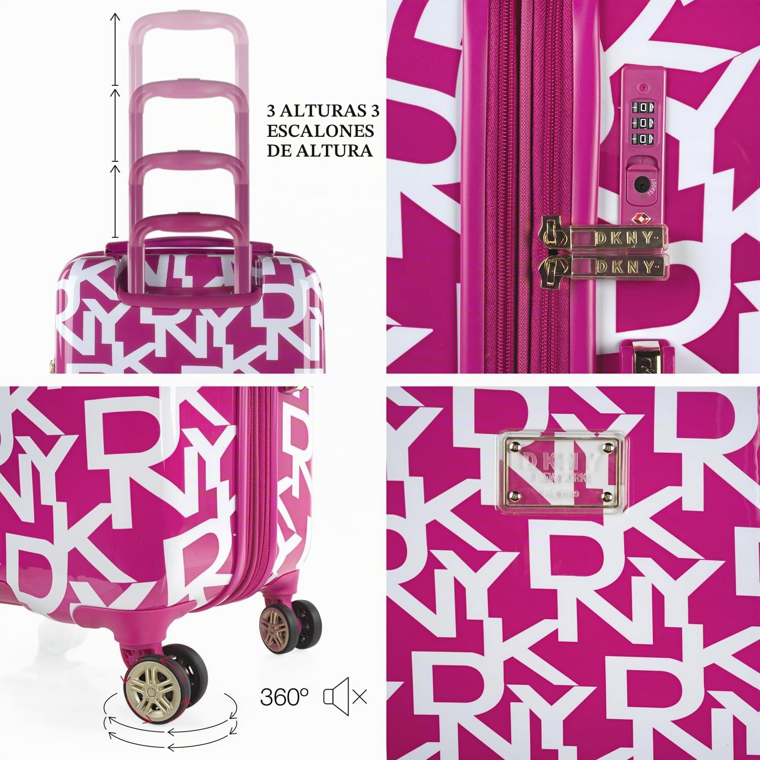 Maletas De Viaje Cabina 55x40x20 Equipaje De Mano Avion Trolley Cabina Dura