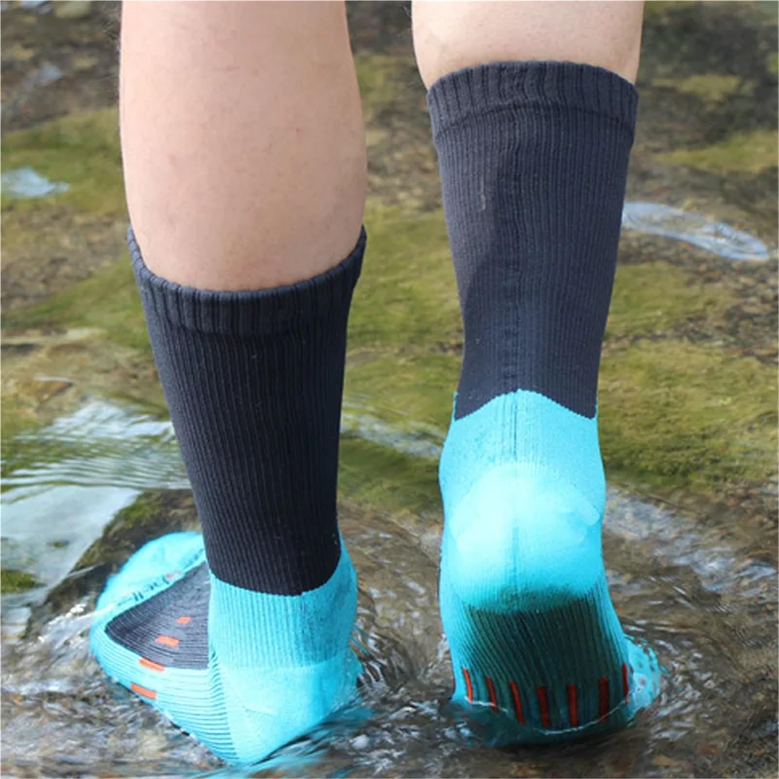 Wasserdichte Socken Herrensocken Atmungsaktive Wasserdichte Ski-Campingsocken Winter Warme Fußballsocken Wasserdicht Heizung Angeln Schneesocken Herrenbekleidung FüR Wie Laufen