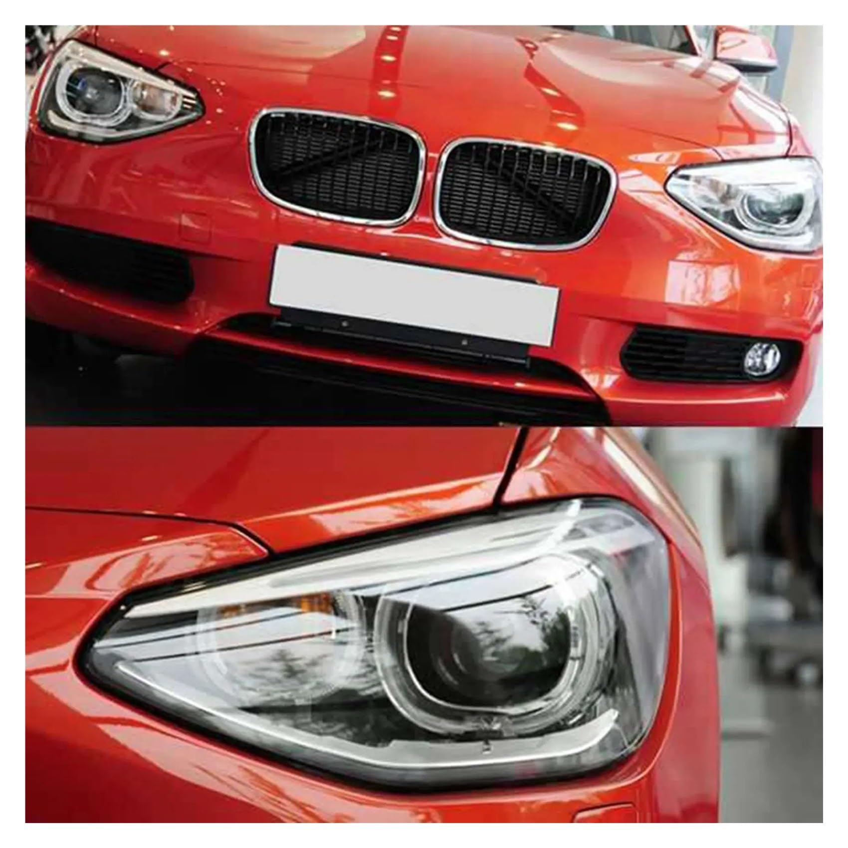 Verre Abat-Jour Phare Gauche Pour BMW Série 1 F20 116i 118i 120i 2016-2019 - Lentille Couvercle Lampe