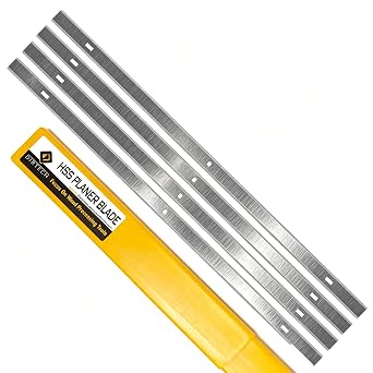 13" HSS Planer Blades Cutters for Hitachi P13F Thickness Planer Replacement for 726-341 Planer Knives, Double Edges, 4 Pcs