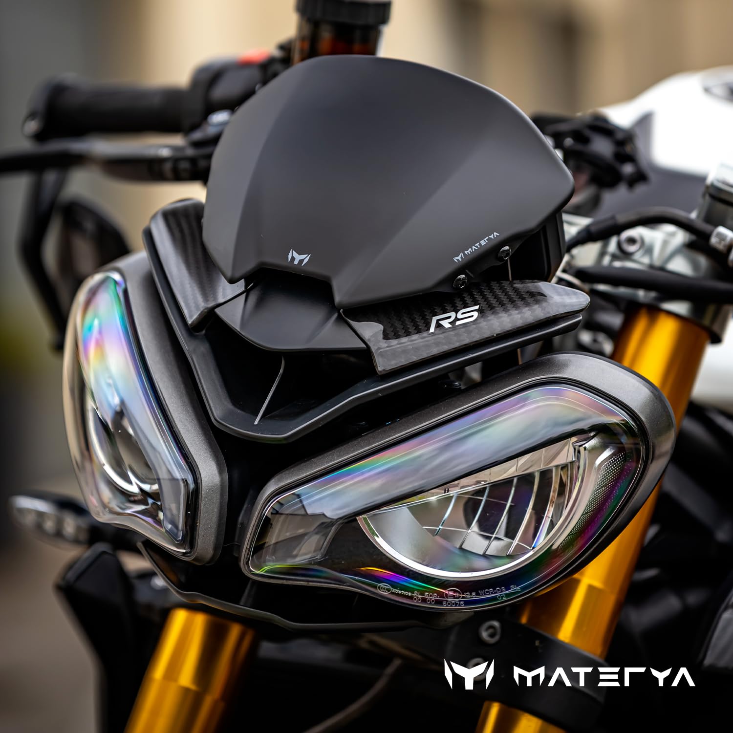 Materya - Flyscreen per Triumph Street Triple 765 RS MY 23-24 (765 RS)