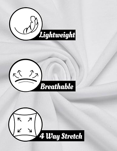 Miniatura 5 de COOFANDY Camiseta sin mangas para hombre, paquete de 3 camisetas sin mangas para gimnasio, cuello en V, culturismo, musculación