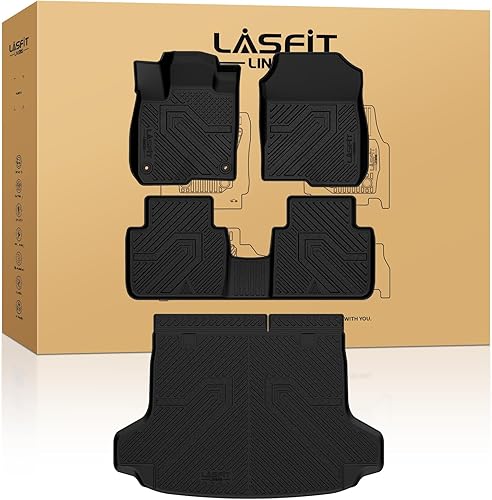 LASFIT Alfombrillas y tapete de carga para Honda HRV 2026 2025 2024 2023 (gasolina e híbrido) y para Acura ADX 2025, accesorios de revestimiento de