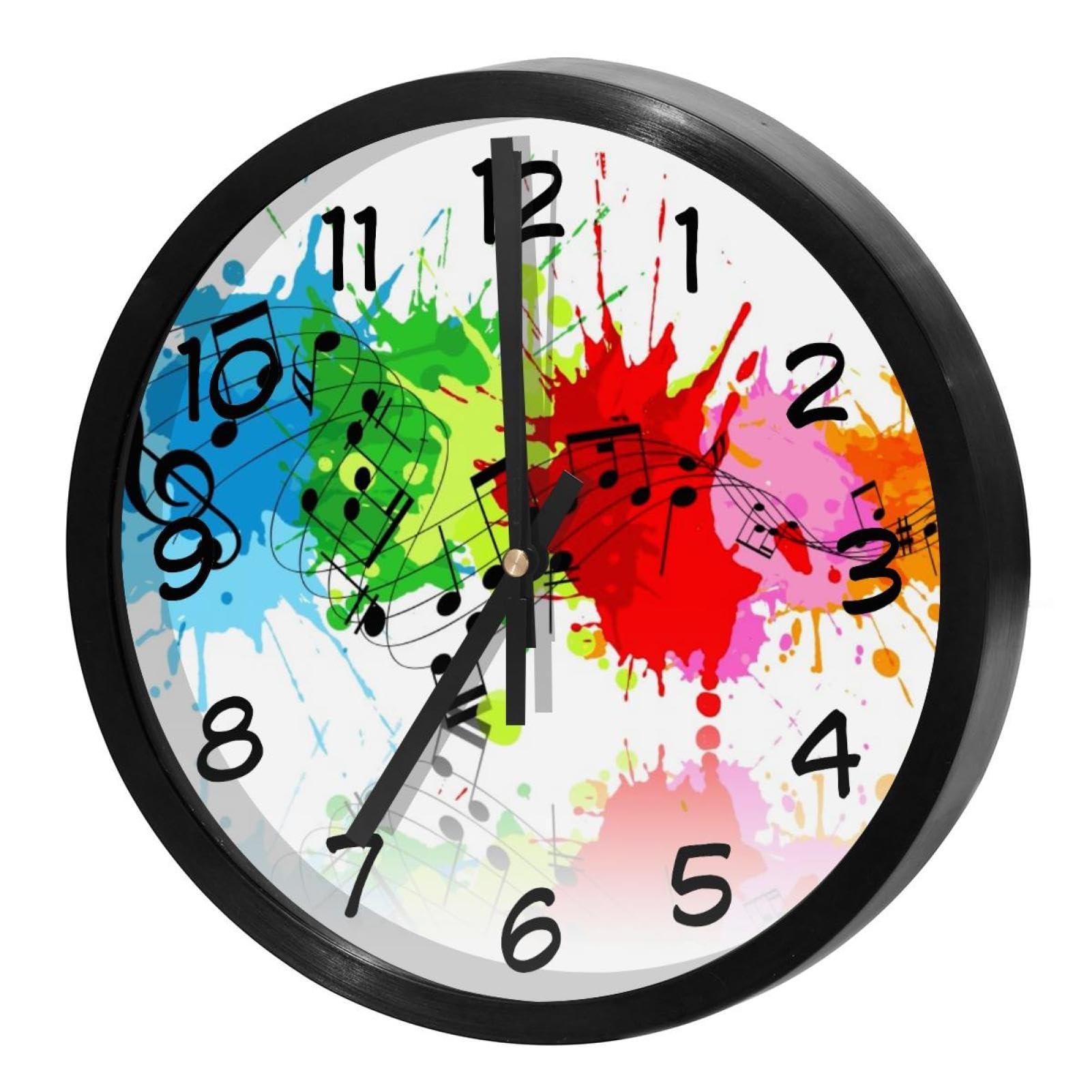 Horloge murale silencieuse à quartz pour retrouver le calme au bureau