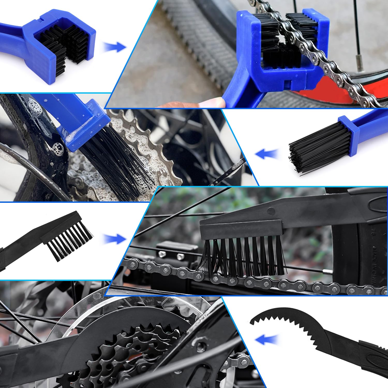 Set di riparazione per catena per bicicletta, catena