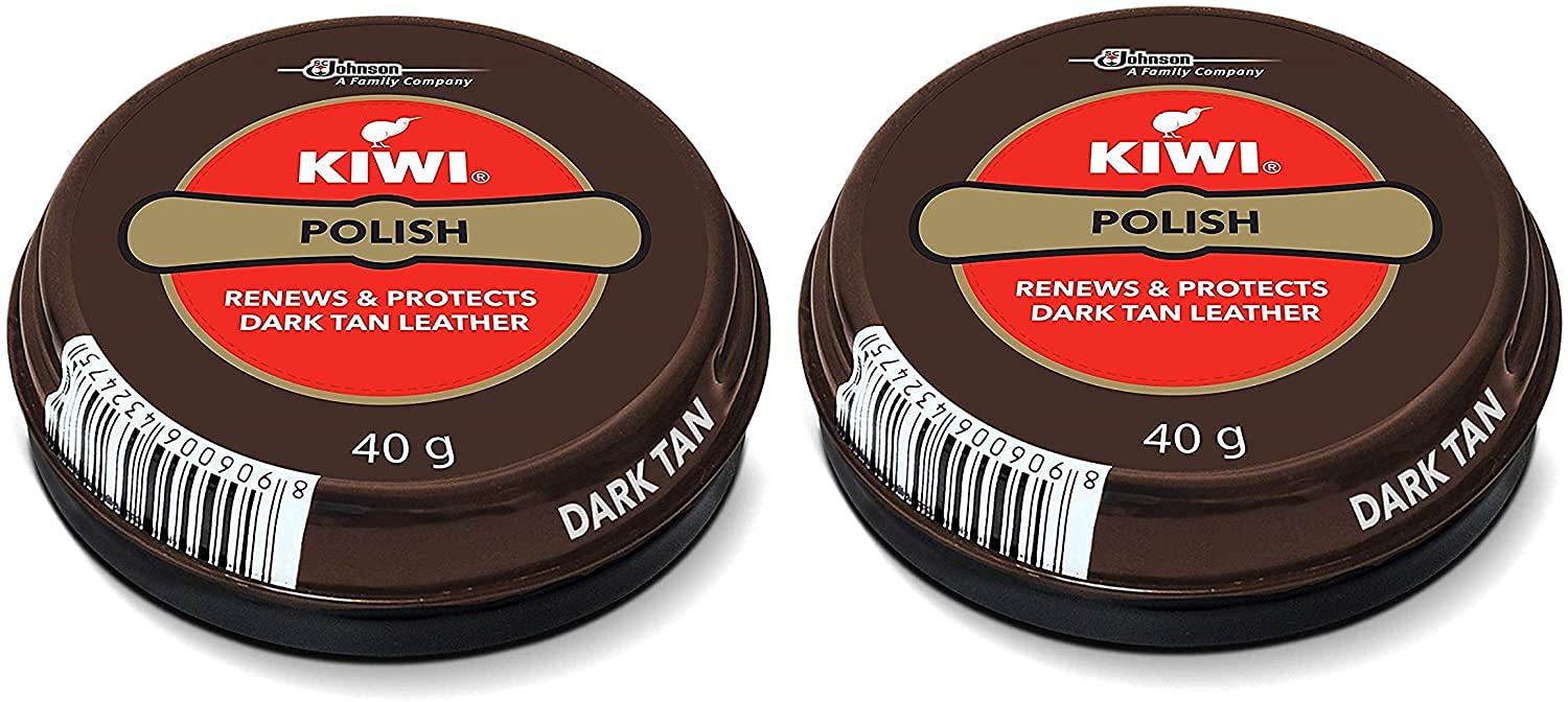 The value buyThe value buy Kiwi Paste Shoe Polish - Dark Tan 40G | j09