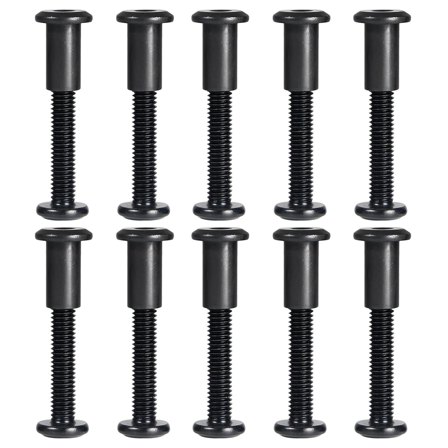 M6 Hex Drive Socket Cap Bolts Screws Kit - 35 Piece -11 M6 Hex Drive Socket Cap Bolts Screws Kit - 35 Piece -11