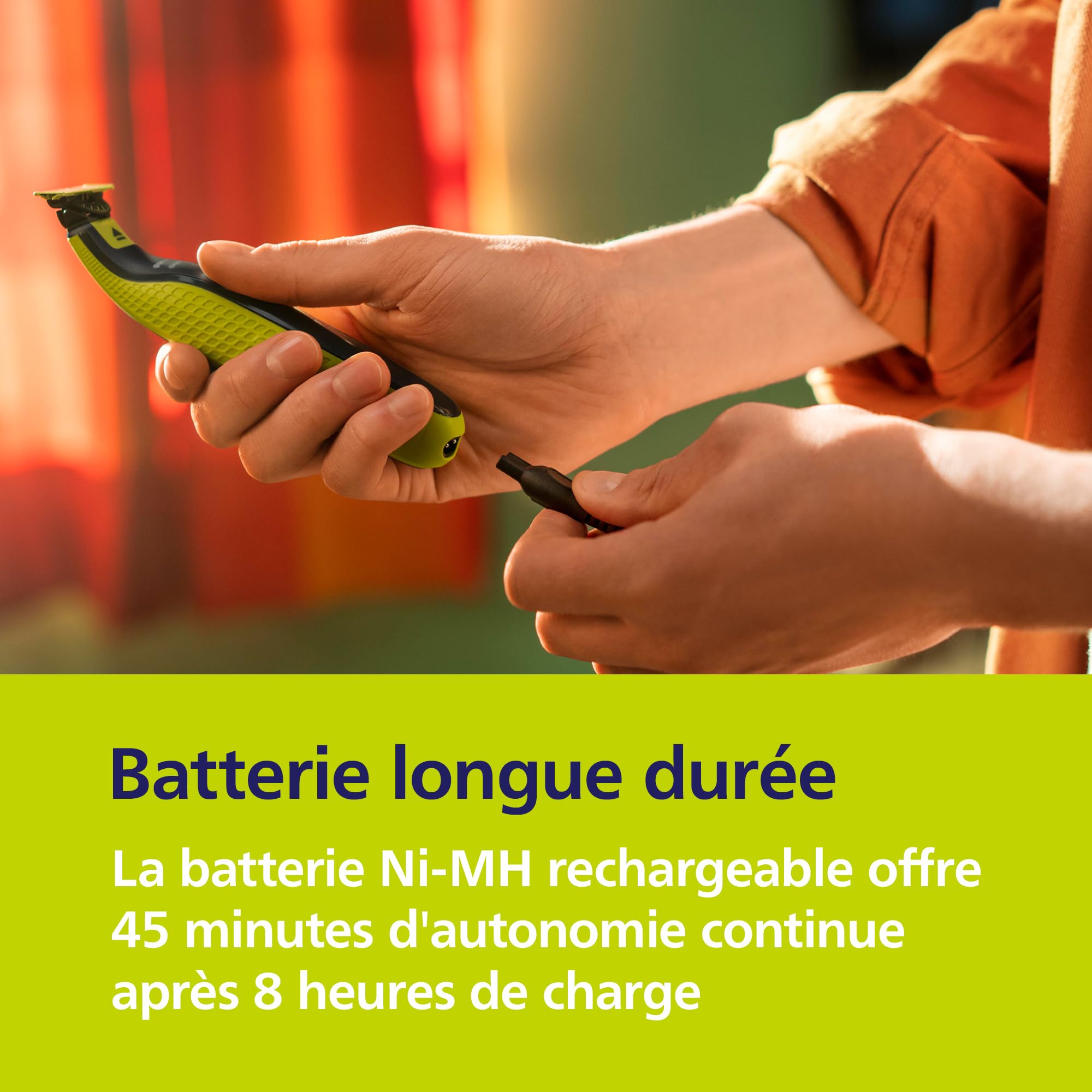 Philips OneBlade 360 Authentique Tondeuse et rasoir à barbe électrique, 2x 360 lames, 3x peignes à barbe (1,3,5mm), QP2724/31