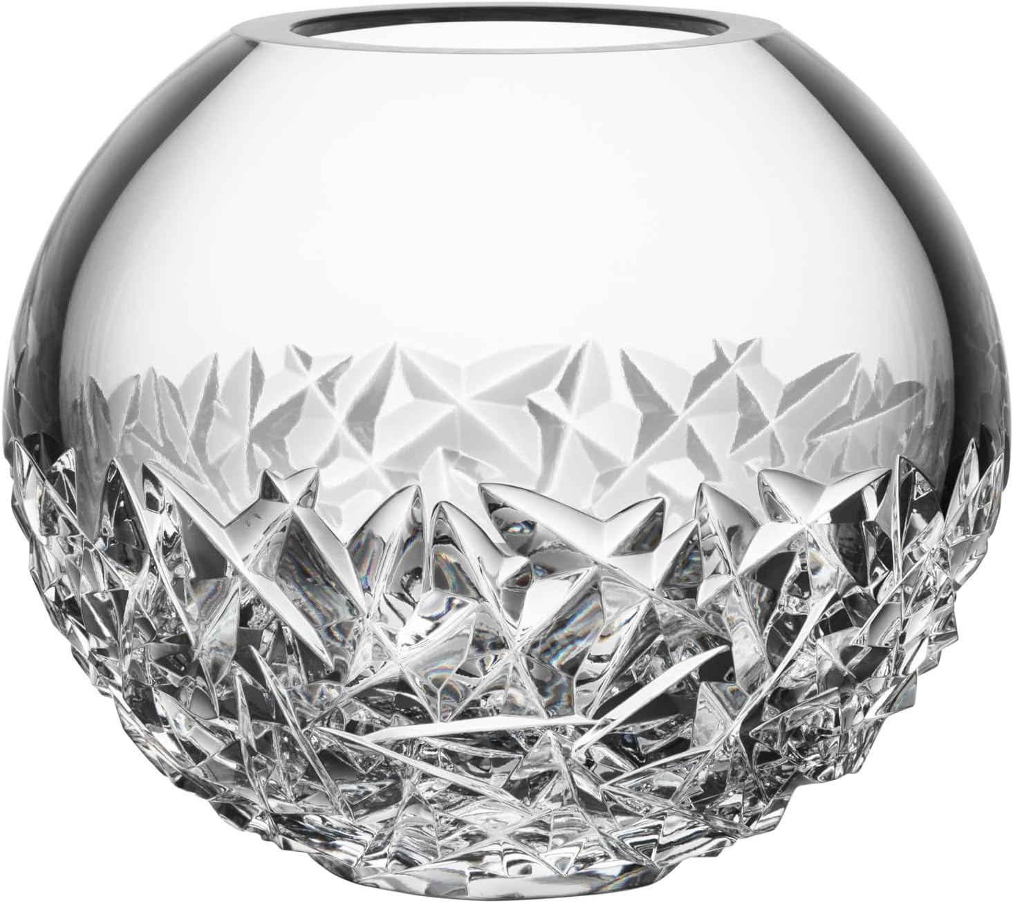 Orrefors Carat Globe Crystal Vase