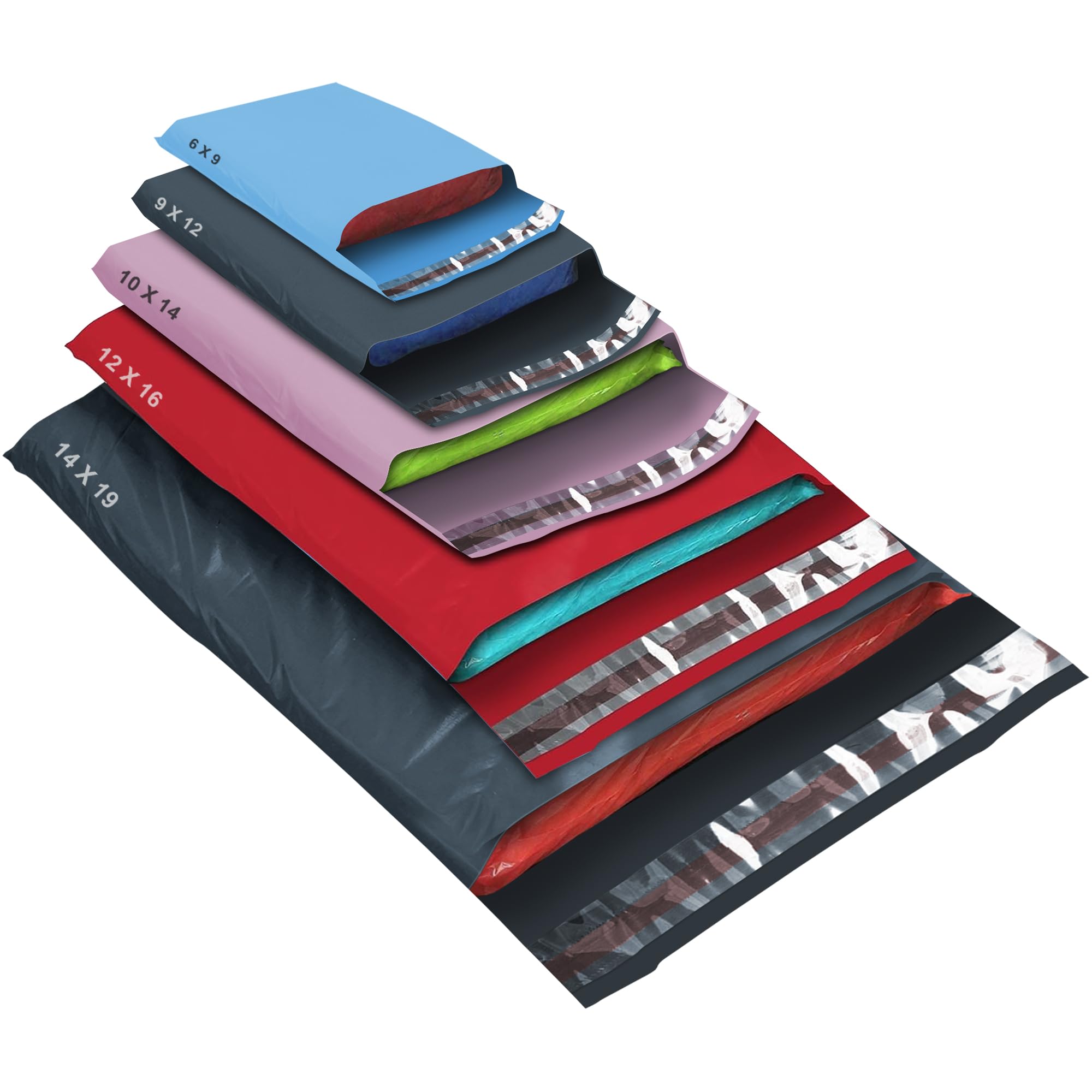 Sacchetti Di E-commerce Biodegradabili In Plastica Autosigillanti Busta Postale - Foto 10