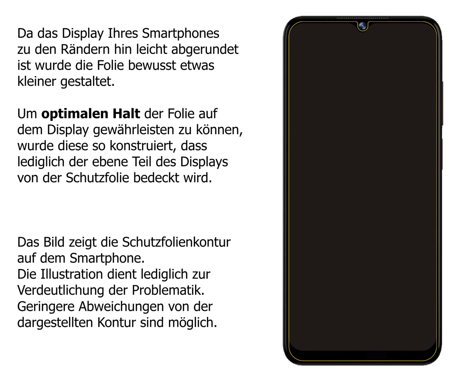 Dipos Pellicola Protettiva Per Doogee N40 Pro - Cristallo Trasparente - Taglio Laser Made In Germany - Antigraffio E Anti-impronta - 4