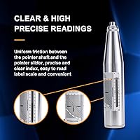 Vista 4 de Probador de martillo de rebote concreto, probador de dureza de resistencia concreta Herramienta de medidor de prueba de Resiliómetro 10-60Mpa