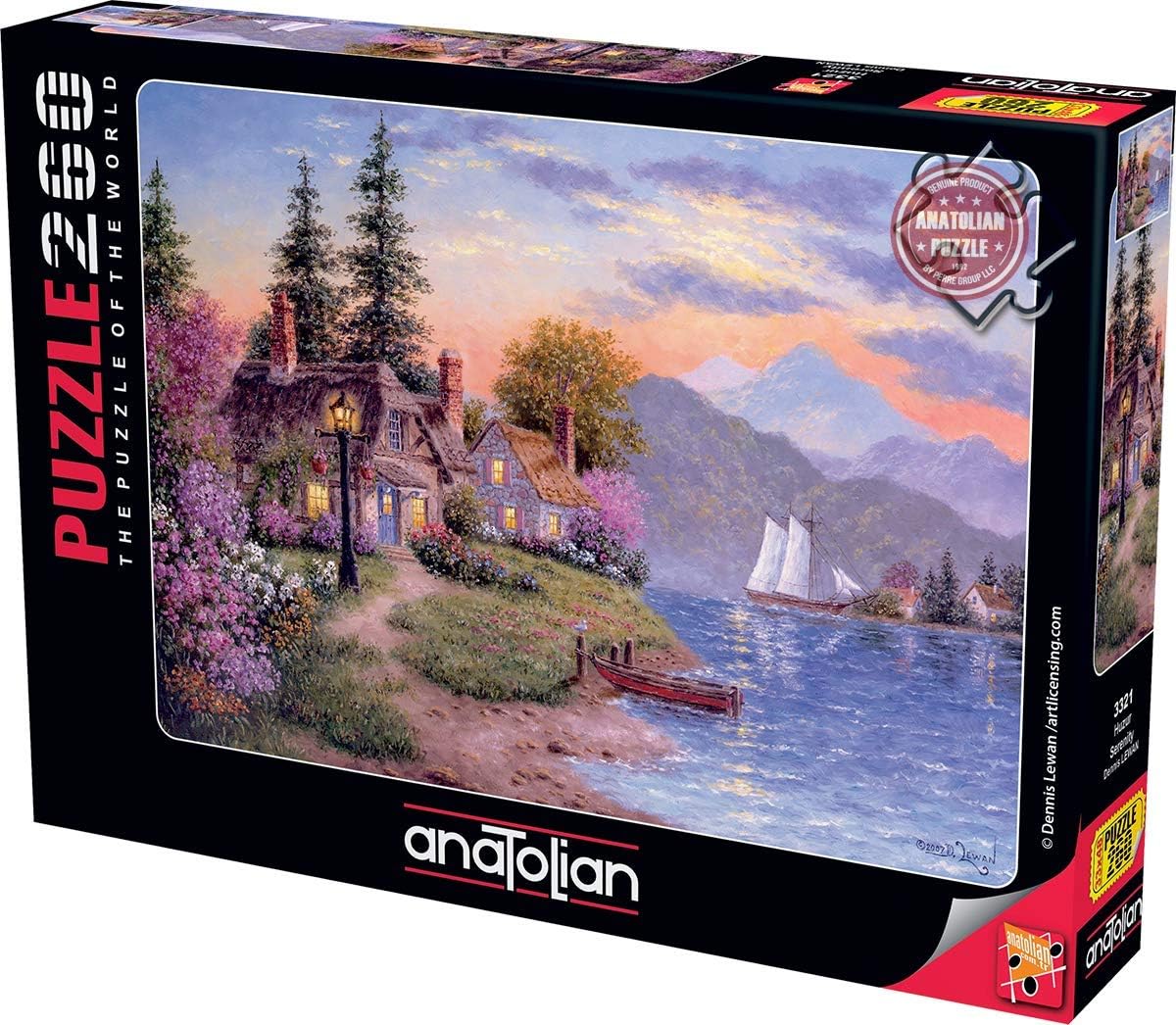 Anatolian Puzzle - Serenity 260 Piece Jigsaw Puzzle #3321