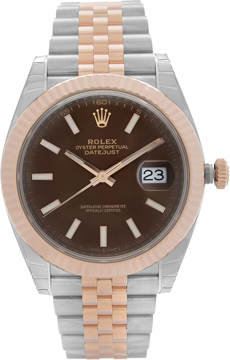 Rolex Datejust Chocolate Dial Steel and 18K Everose Philippines Ubuy