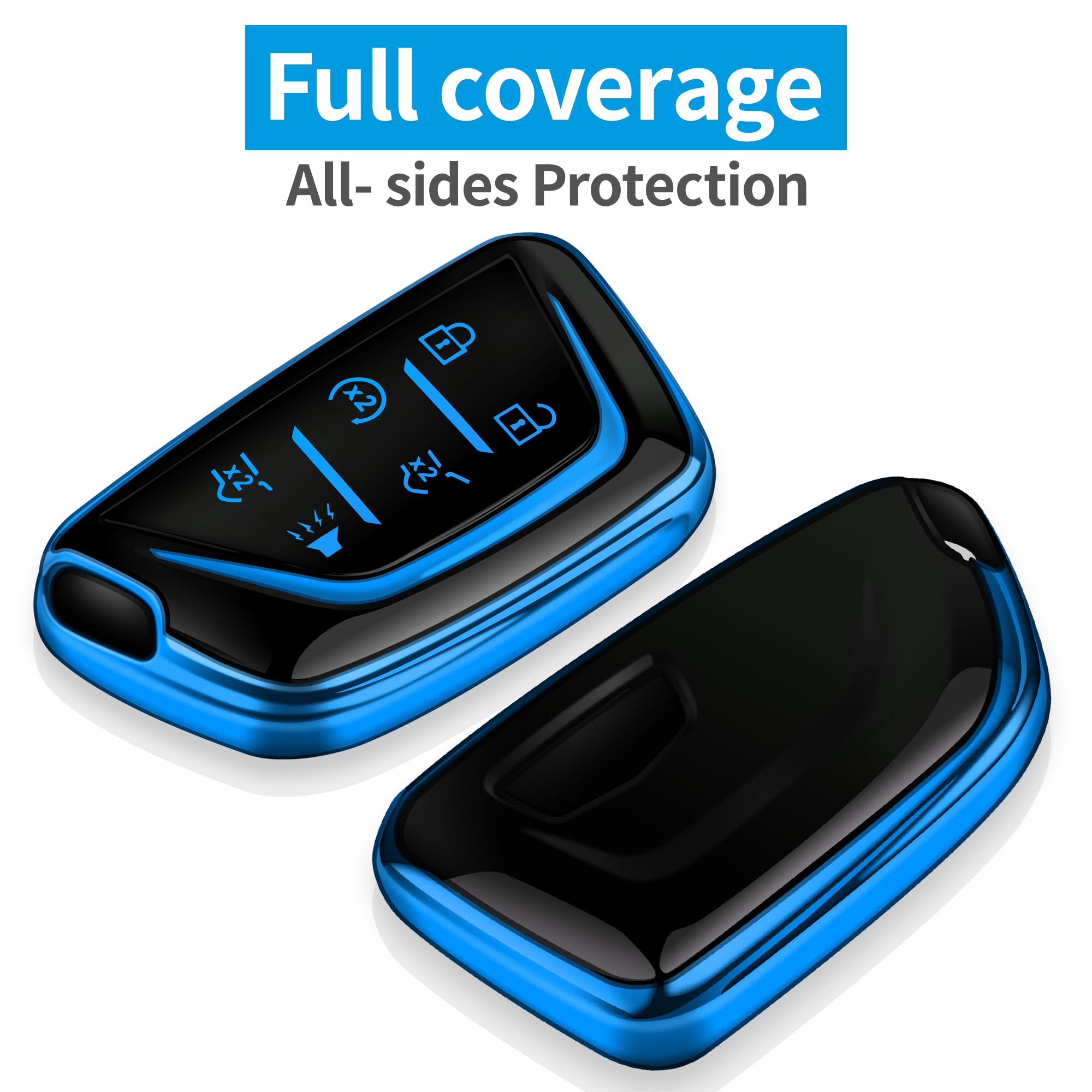 Yuebutor Pink Key Fob Cover Case For Cadillac Models 2020-2023 - Fits CT5, CT6, XTS, XT4, XT5, XT6, ATS, Escalade ESV - View #13