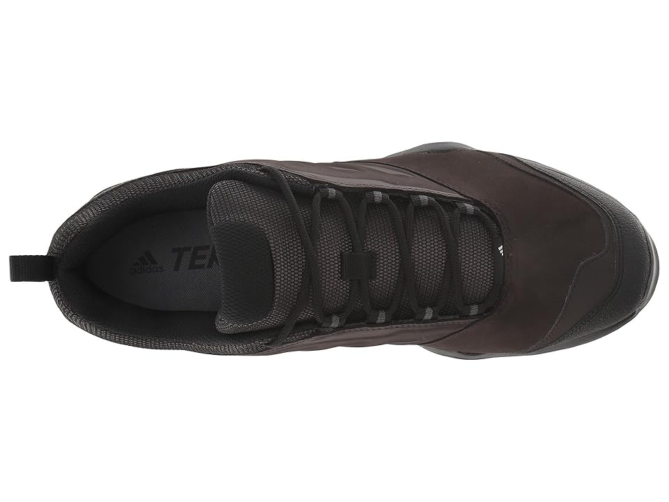 

adidas Outdoor Terrex Brushwood Leather (Night Brown/Night Brown/Grey Five) Men's Walking Shoes