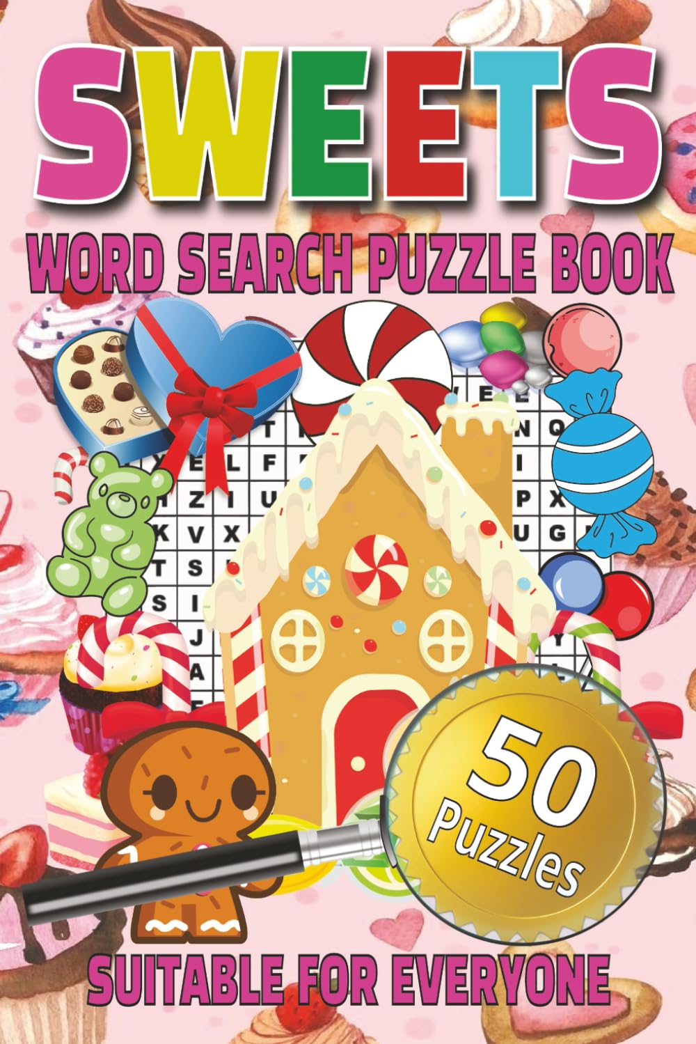 Sweets Word Search Puzzle Book