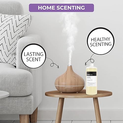 Miniatura 124 de VINEVIDA [4 onzas] Aceite de fragancia de madera de teca de caoba para fabricación de velas y fabricación de jabón, aromas de velas prémium para