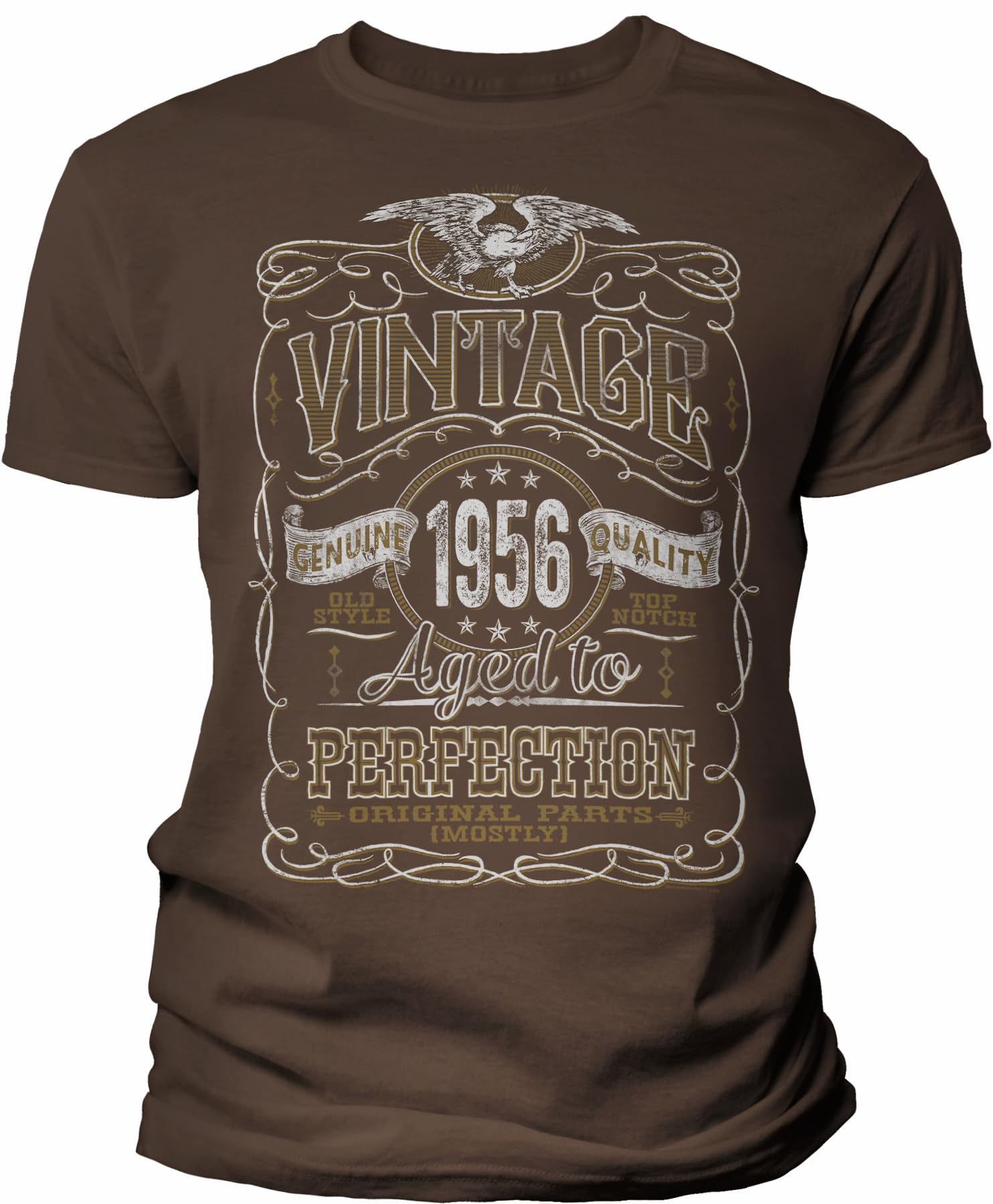 70th Birthday Gift for Men - Vintage 1956 Aged to Perfection - 70th Birthday Shirt