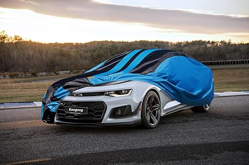 Miniatura 6 de Funda impermeable para automóvil, ajuste personalizado, Chevy Chevrolet Camaro (1998-2024), cubierta exterior completa para automóviles, ligera,