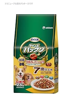 ドッグフード askim 愛犬元気 パックン 13歳以上用 ビーフ・ささみ・緑黄色野菜・小