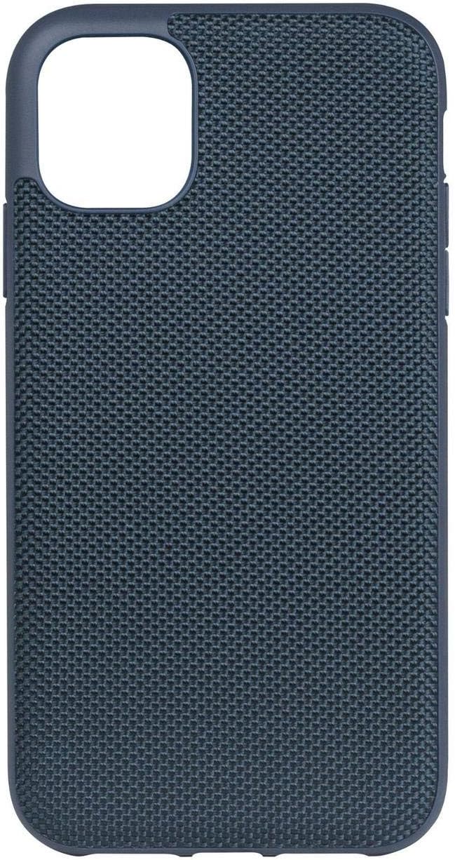 Evutec Ballistic Nylon iPhone 11 6.1 Inch, Unique Heavy Duty Premium Protective Military Grade Drop Tested Shockproof Phone Case Cover(AFIX+ Magnetic Mount Included) (Blue)