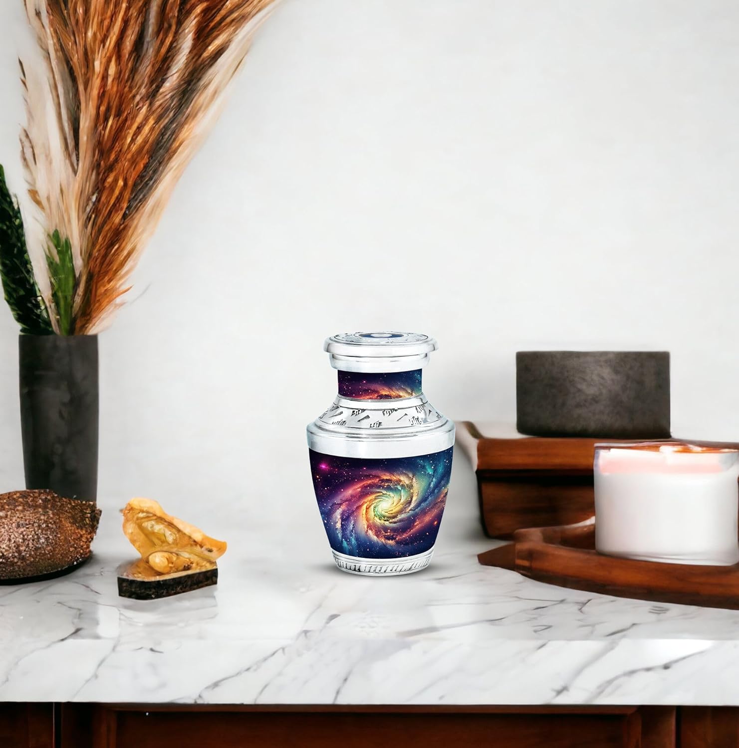 Galaxy Urn - Urn for Ashes for Women - Small Urns for Human Ashes Keepsake - Urns for Human Ashes Adult Female - Adult Urns for Human Ashes - Urns for Human Ashes Adult Man 3"
