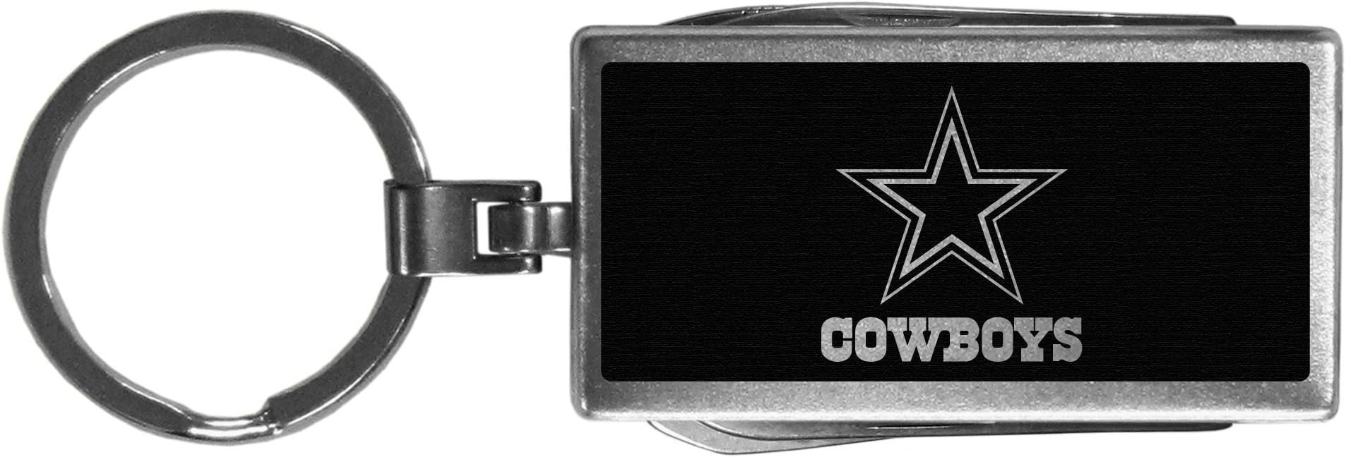 Siskiyou SportsNFL unisex-adult Multi-tool Key Chain, Black