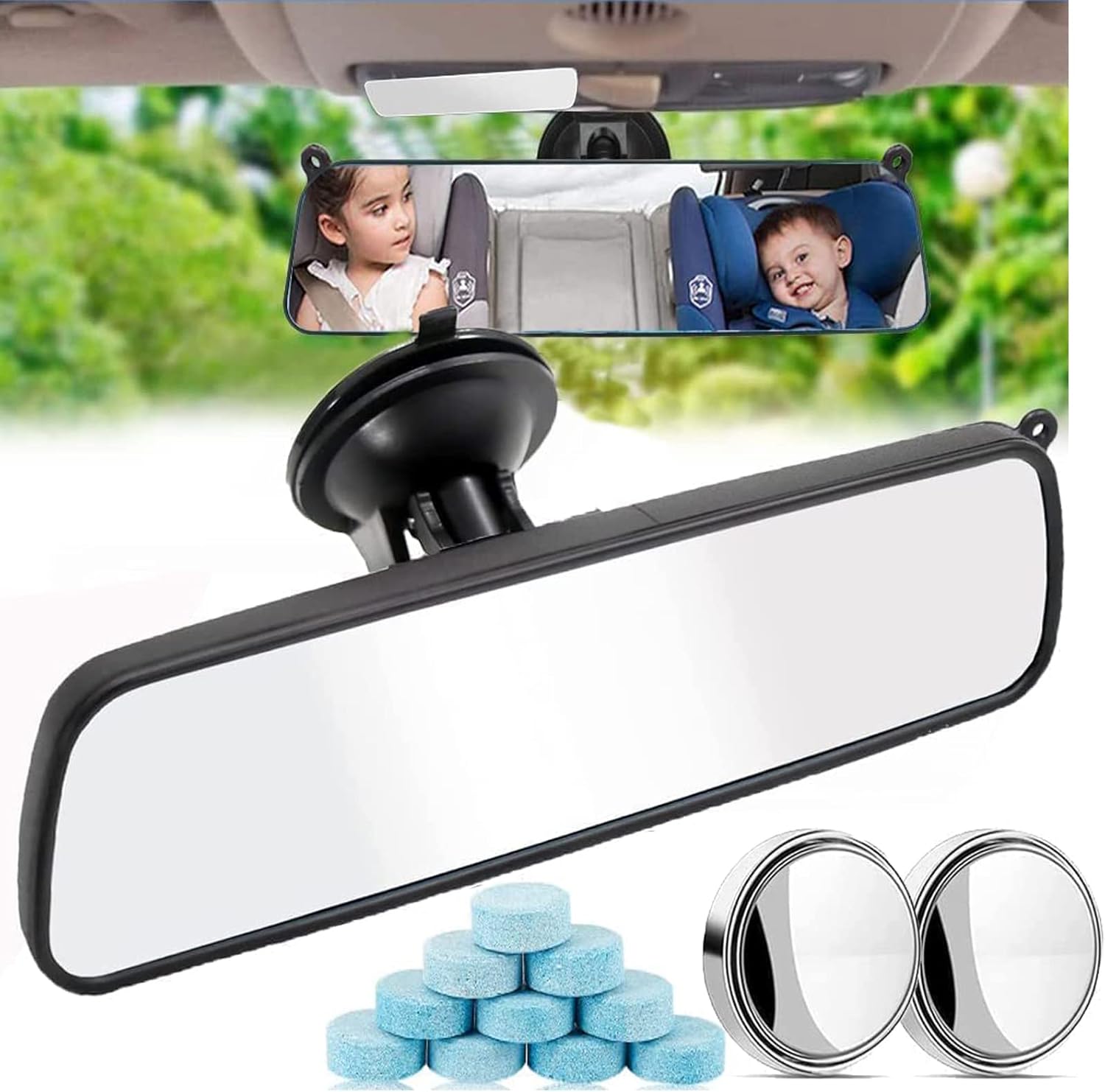 Rear View Mirror for Driving Test, Car Rear View Mirror Interior mirror