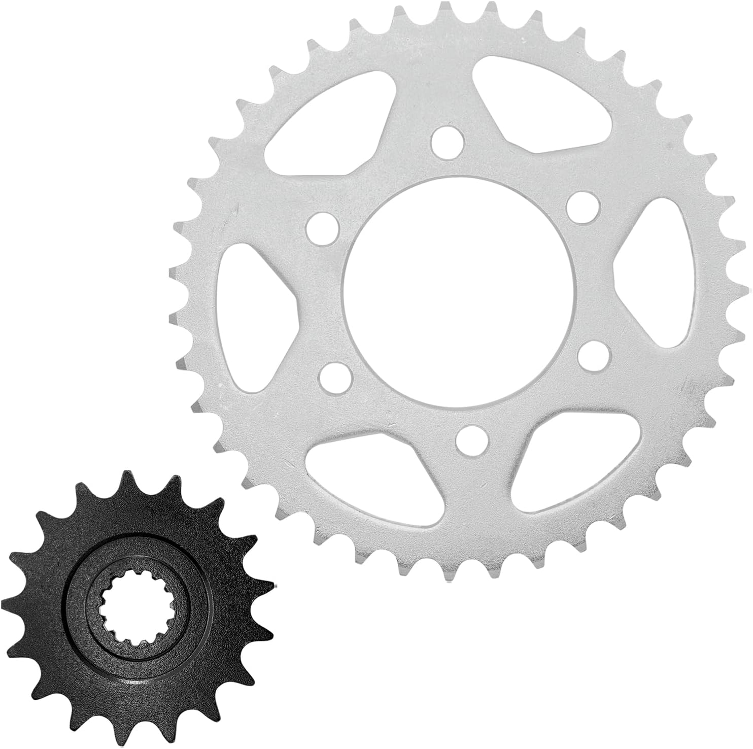 Powersports Replacement Parts for Front & Rear Sprockets Kit For Kawasaki ZX1000 Ninja ZX10R 2004 2005 2011-2016 Mod-C33C-26872