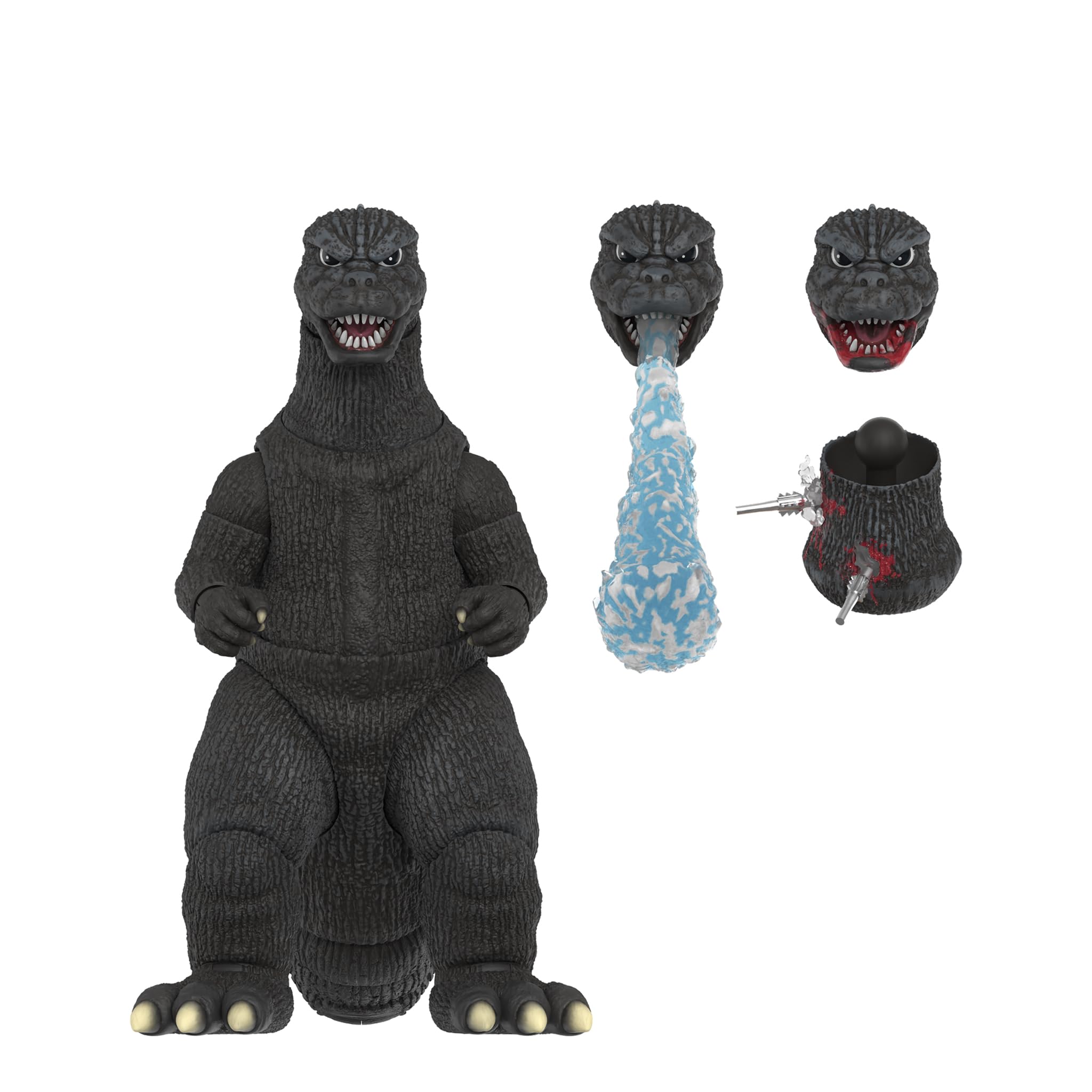 Super7 ULTIMATES! Godzilla '74-8" Toho Godzilla Action Figure with Accessories - Classic Movie Collectibles and Retro Toys