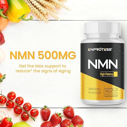 Miniatura 7 de NMN sublingual de 500 mg, absorción máxima y suplemento de NMN de acción rápida (120 pastillas), 99% NMN puro (mononucleótido de nicotinamida) para