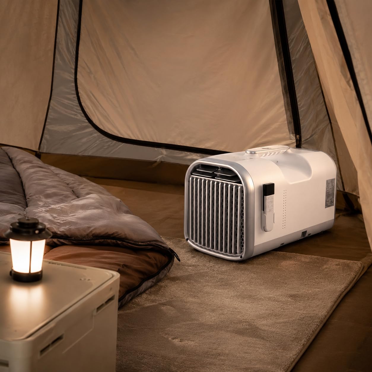 Compact 5100 BTU Portable AC Unit & Dehumidifier, Camping Air Conditioner