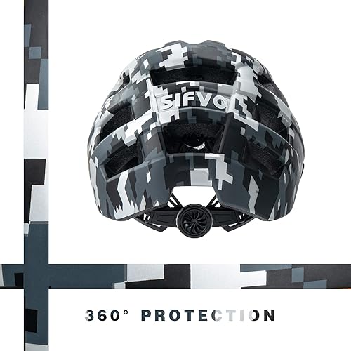 Miniatura 4 de Casco de bicicleta para niños, casco de bicicleta para niños y niñas de 8 años en adelante, con visera fresca, casco de bicicleta para niños, casco