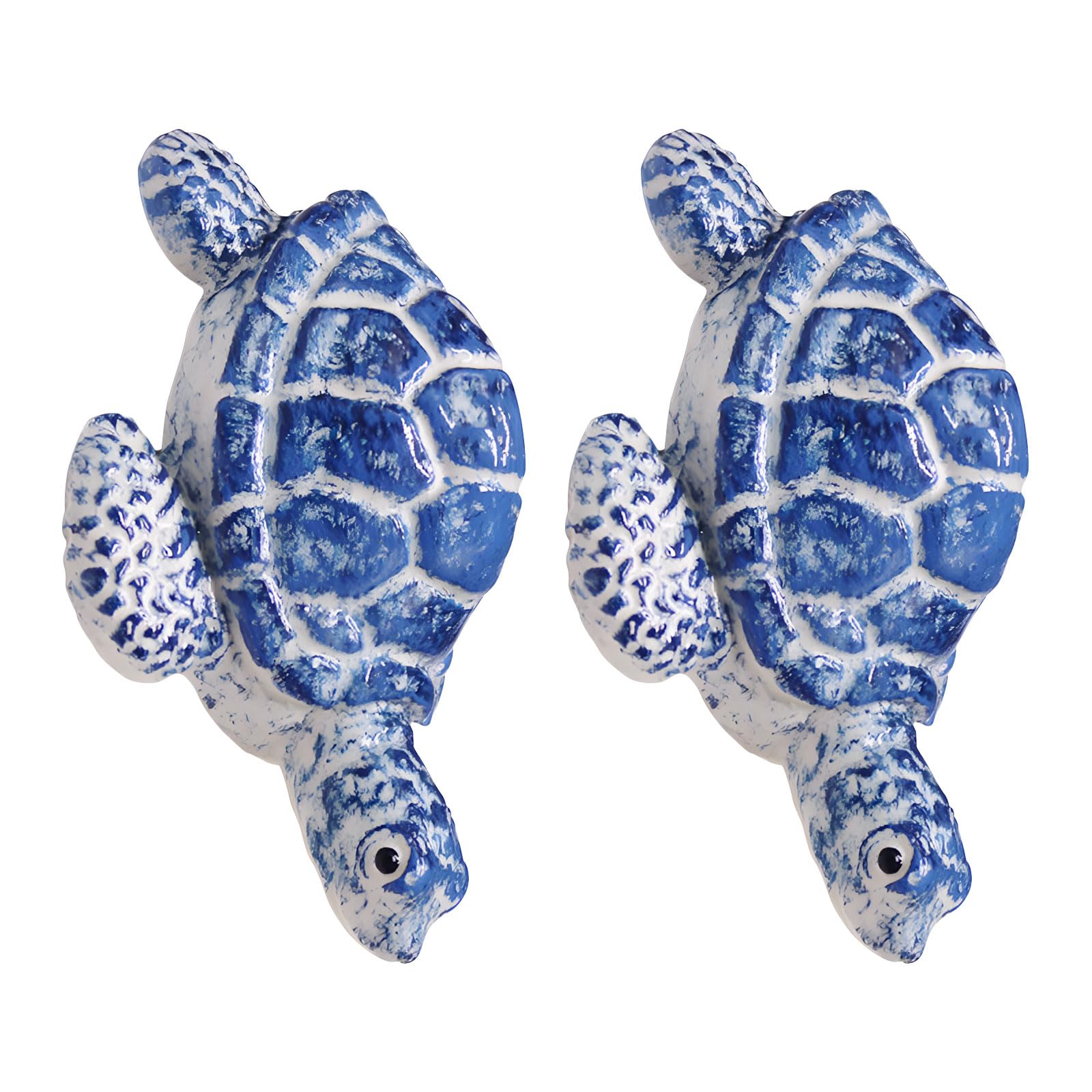 HDOYTXXM Beautiful Turtle Pattern Toilet Seat Screw Caps in Fine Resin Build Waterproof Resin Toilet Caps