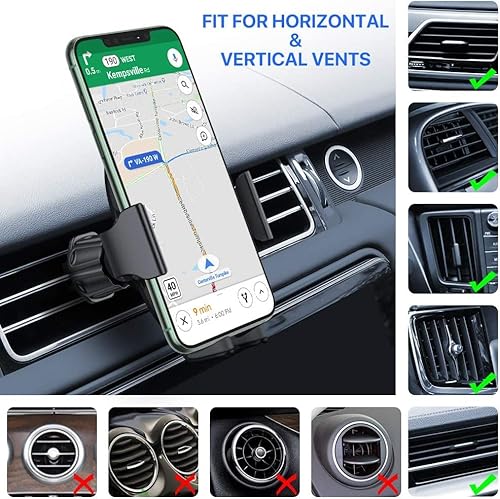 image for [New Generation] Miracase Car Phone Holder, Mobile Phone Holder for Ca