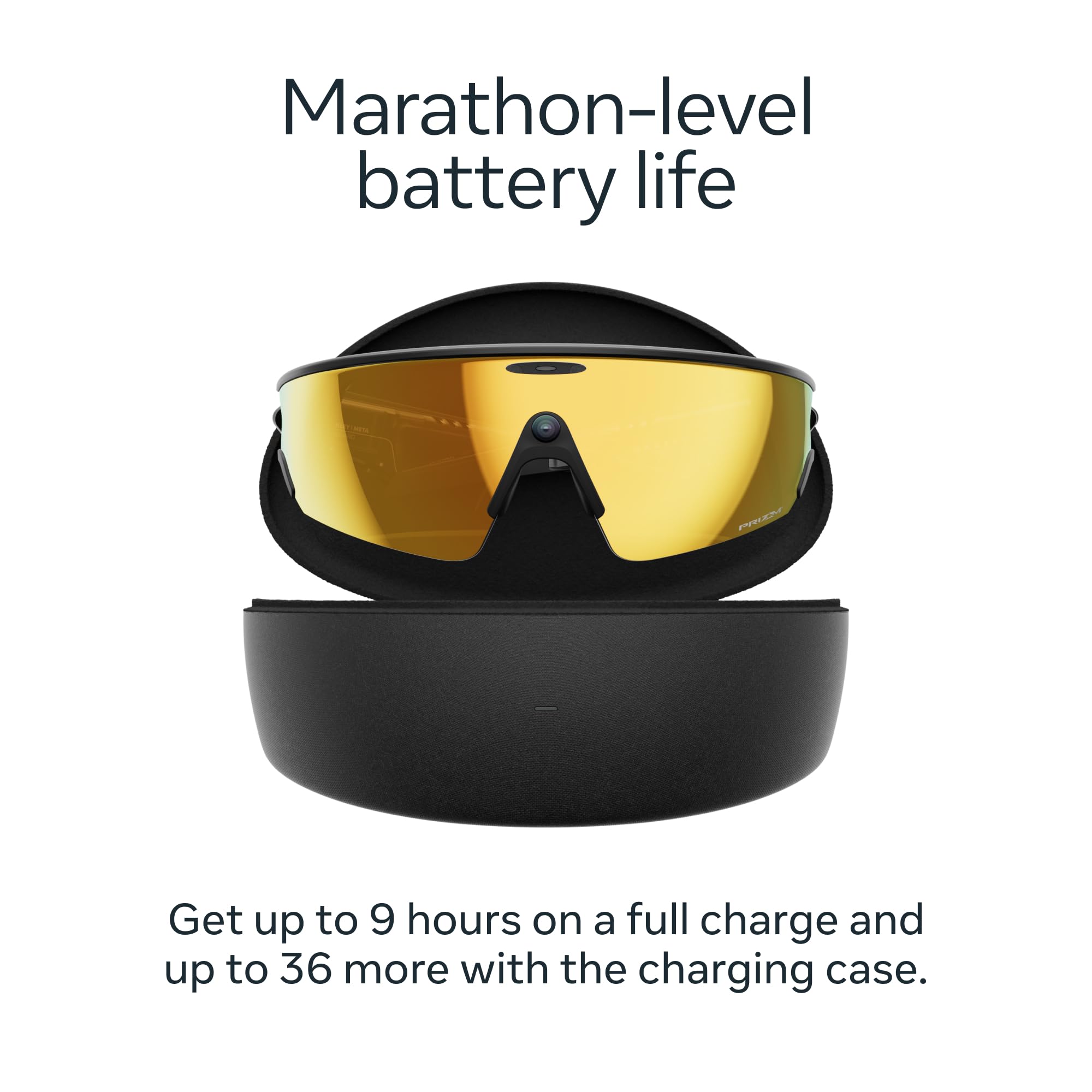 Meta Oakley Vanguard Smart AI Glasses Black Prizm 24K product thumbnail 7