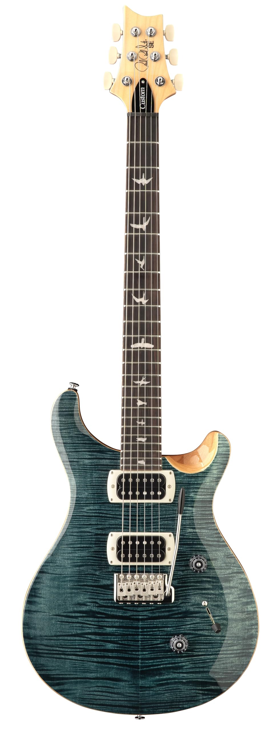 Amazon.com: PRS SE Custom 24, Slate Blue with Gigbag : Musical