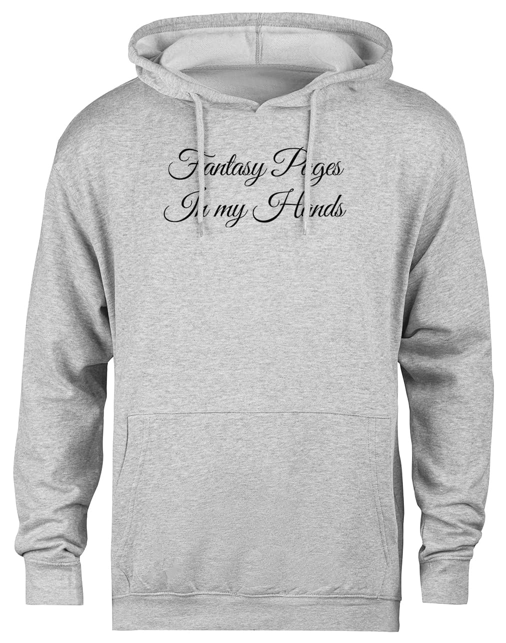 Projekt Stron Fantasy W Moich Rękach Szara Bluza Z Kapturem Unisex Bez Płci Unisex Grey Hoodie Genderless Pullover