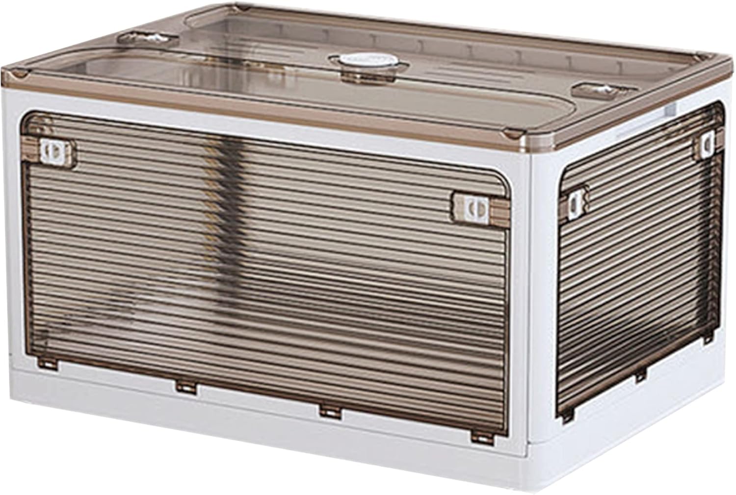 JOYBOS, Boîte de rangement pliable 85 l multifonction blanche Amazon