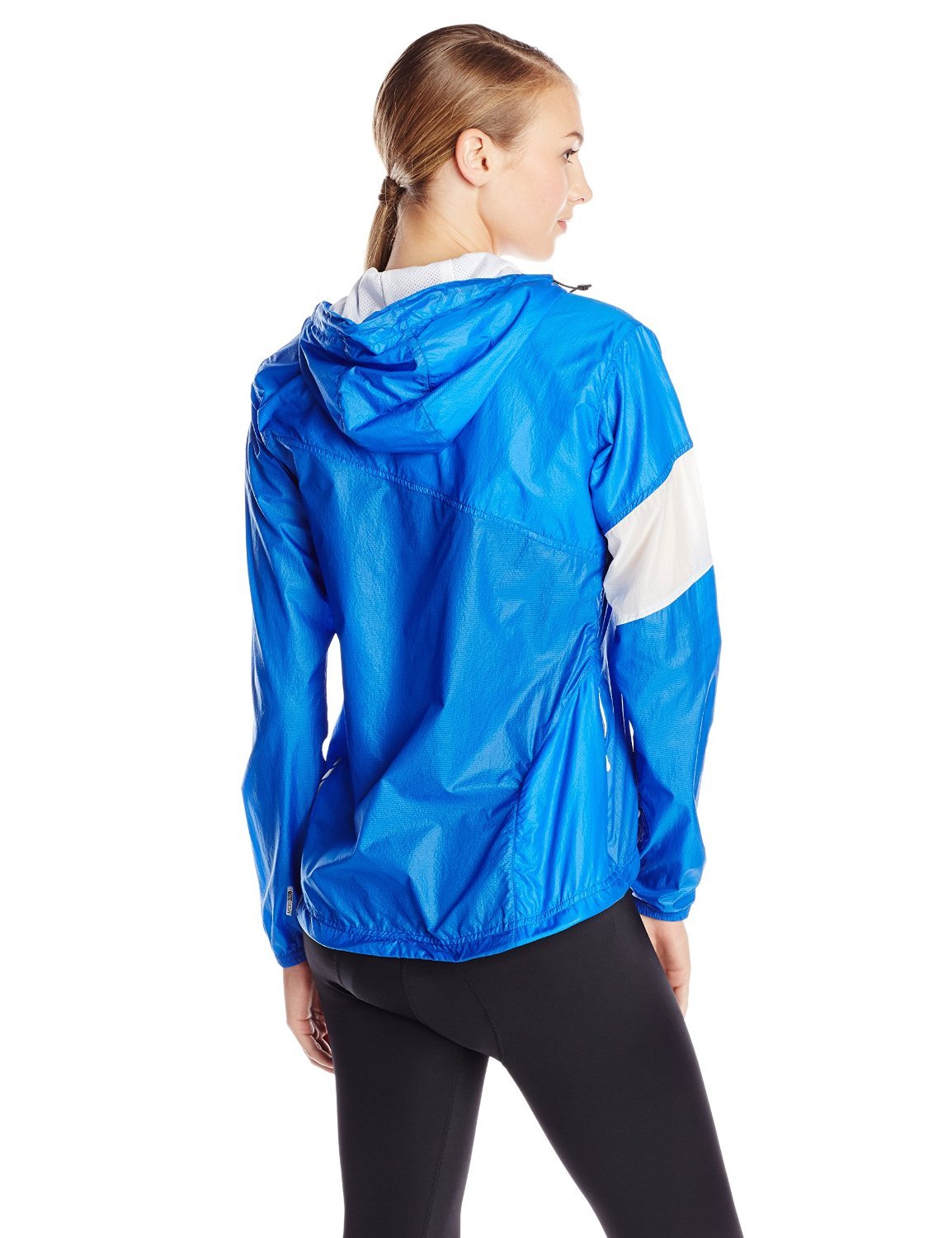 Sugoi Women's Run for Cover Jacket, True Blue/White, Small