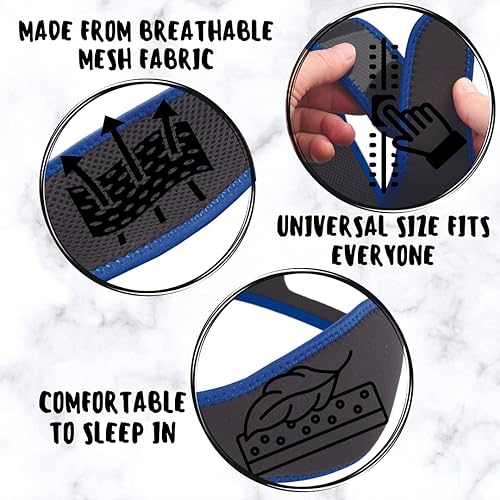 Miniatura 4 de Correa de barbilla para dejar de roncar para usuarios de CPP - Correa de barbilla para roncar y obtener el descanso que te mereces, fácil de poner y