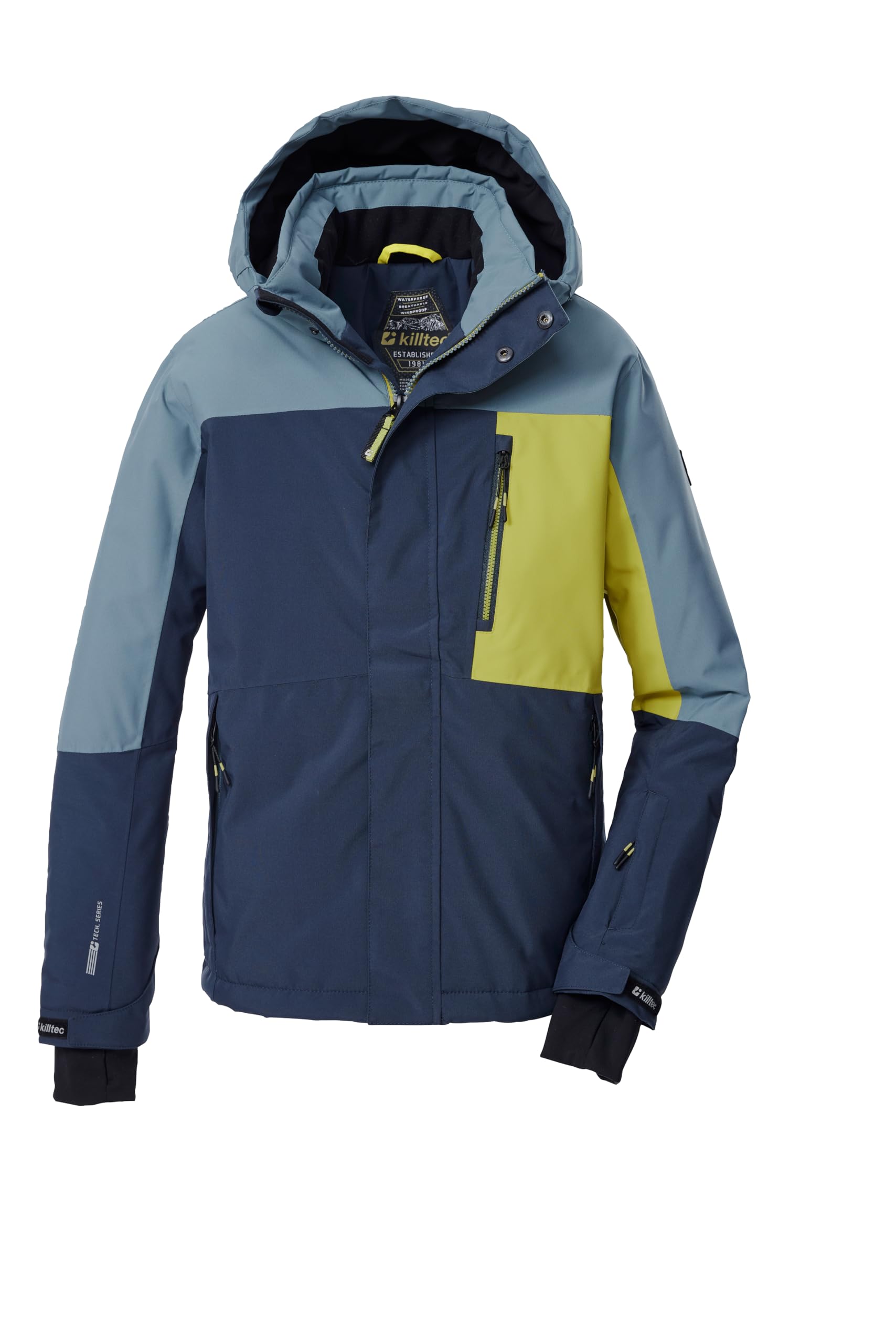 Killtec Jungen Ksw 200 Bys Ski Jckt Skijacke/Funktionsjacke mit Kapuze und Schneefang